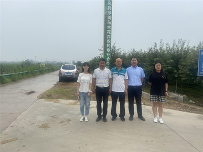 西北农林科技大学樊金栓教授来元宝枫基地考察指导